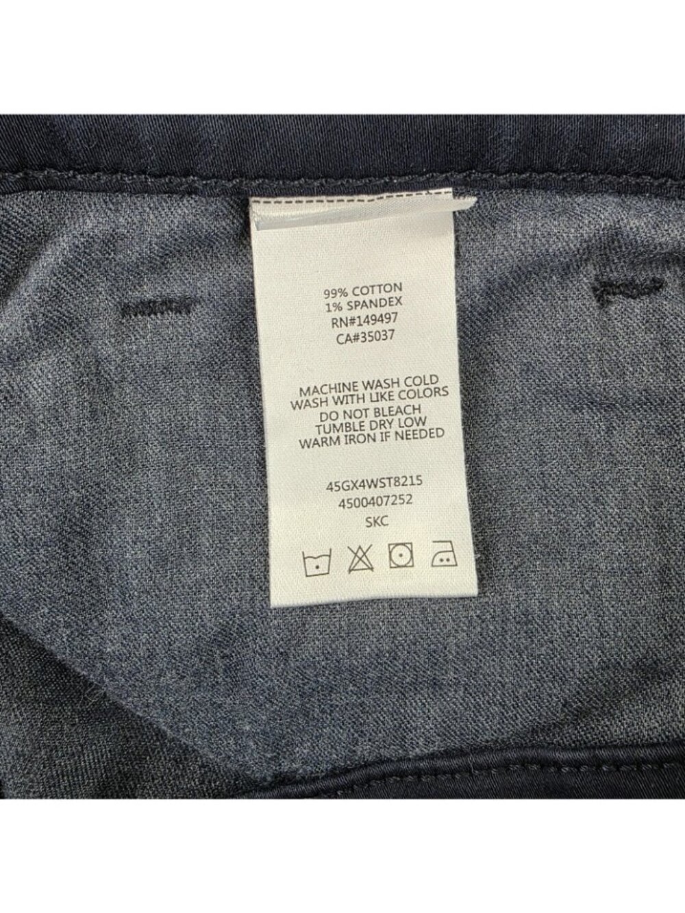 Joe's Jeans Mens 38x33 Blue Slim Skinny Dark Wash Stretch Denim Designer - Picture 4 of 9